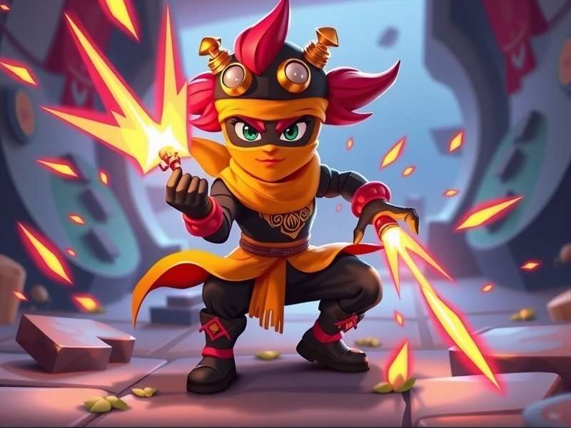 Nachle Ninja Special Ability Nachle Ninja character using Bhangra Blast ability